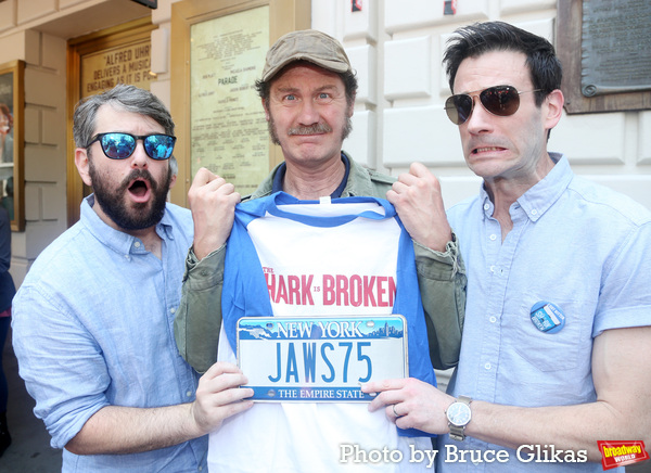 Photos: THE SHARK IS BROKEN Cast Meet the Press Image