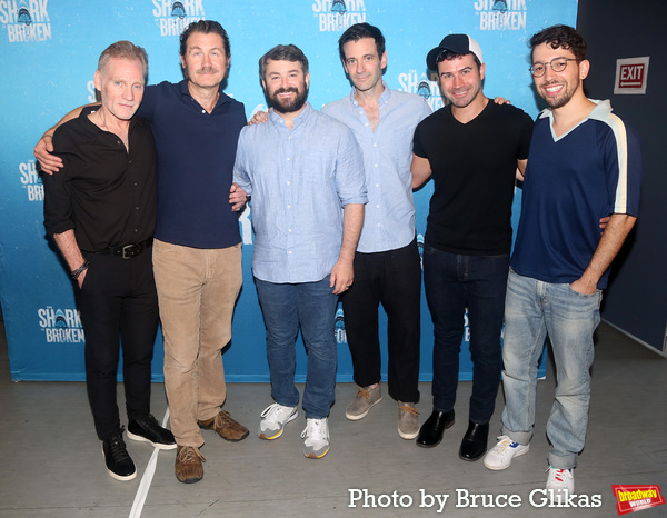 Photos: THE SHARK IS BROKEN Cast Meet the Press Image