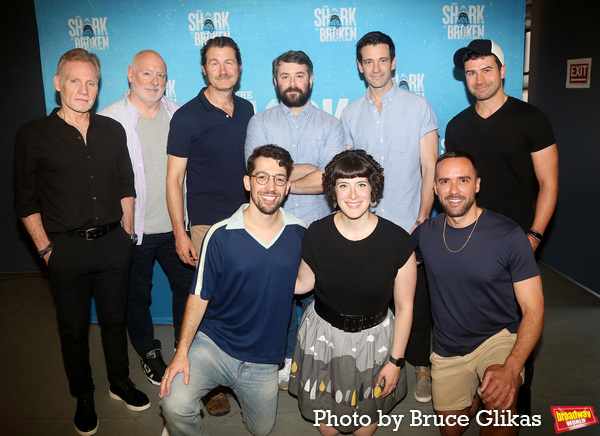 Photos: THE SHARK IS BROKEN Cast Meet the Press Image