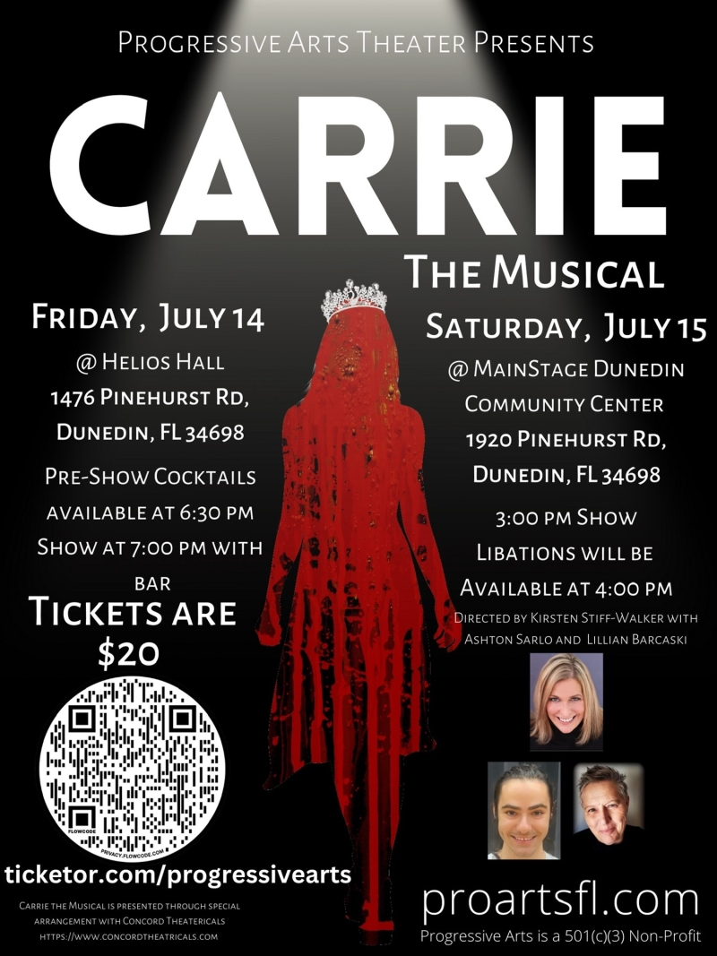 Previews: CARRIE THE MUSICAL at Progressive Arts 