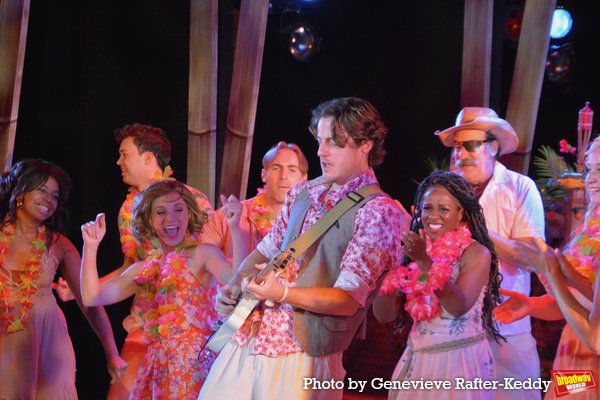 Sam Sherwood and The Cast of Escape to Margaitaville Photo