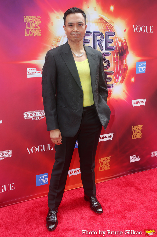 Photos: HERE LIES LOVE Cast and Creative Team Walk the Red Carpet on Opening Night Image