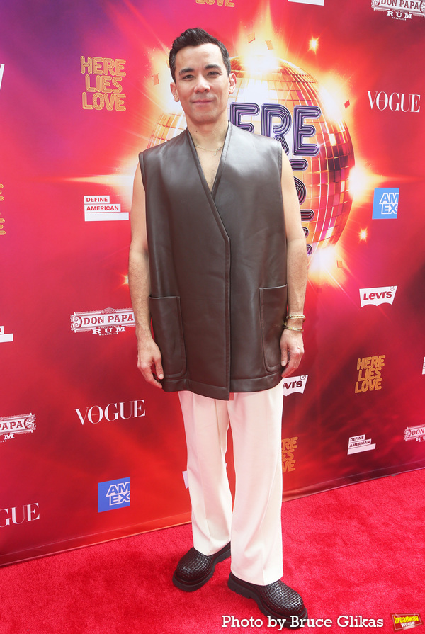 Photos: HERE LIES LOVE Cast and Creative Team Walk the Red Carpet on Opening Night Image