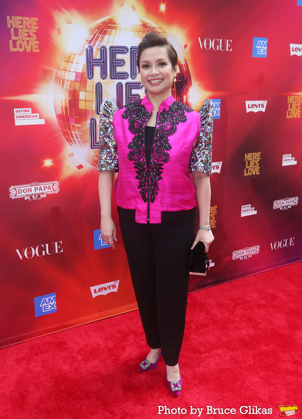 Photos: HERE LIES LOVE Cast and Creative Team Walk the Red Carpet on Opening Night Image