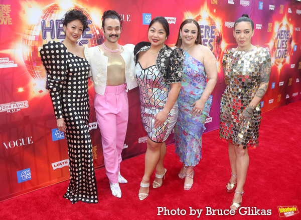 Photos: HERE LIES LOVE Cast and Creative Team Walk the Red Carpet on Opening Night Image