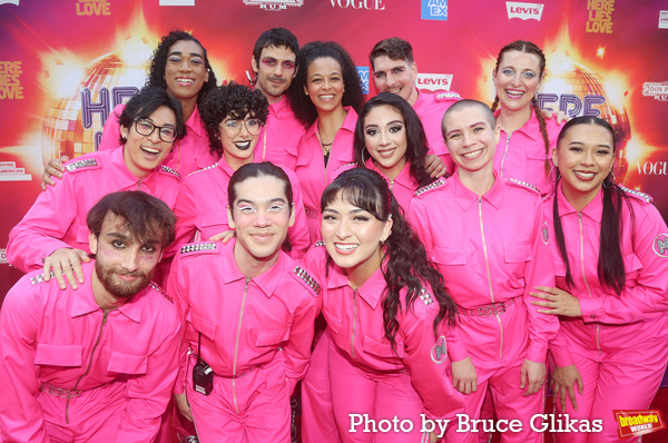 Photos: HERE LIES LOVE Cast and Creative Team Walk the Red Carpet on Opening Night Image