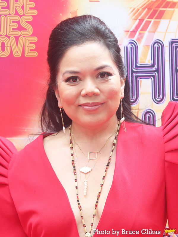 Photos: HERE LIES LOVE Cast and Creative Team Walk the Red Carpet on Opening Night Image