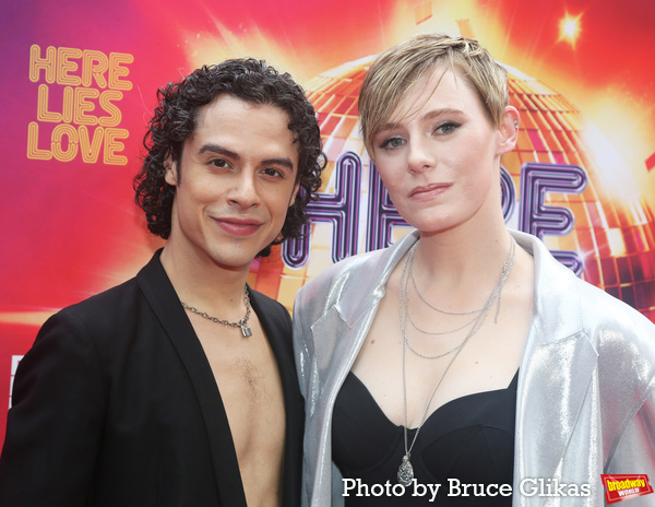 Photos: HERE LIES LOVE Cast and Creative Team Walk the Red Carpet on Opening Night Image