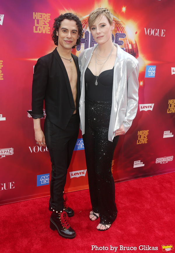 Photos: HERE LIES LOVE Cast and Creative Team Walk the Red Carpet on Opening Night Image