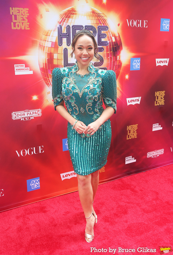 Photos: HERE LIES LOVE Cast and Creative Team Walk the Red Carpet on Opening Night Image