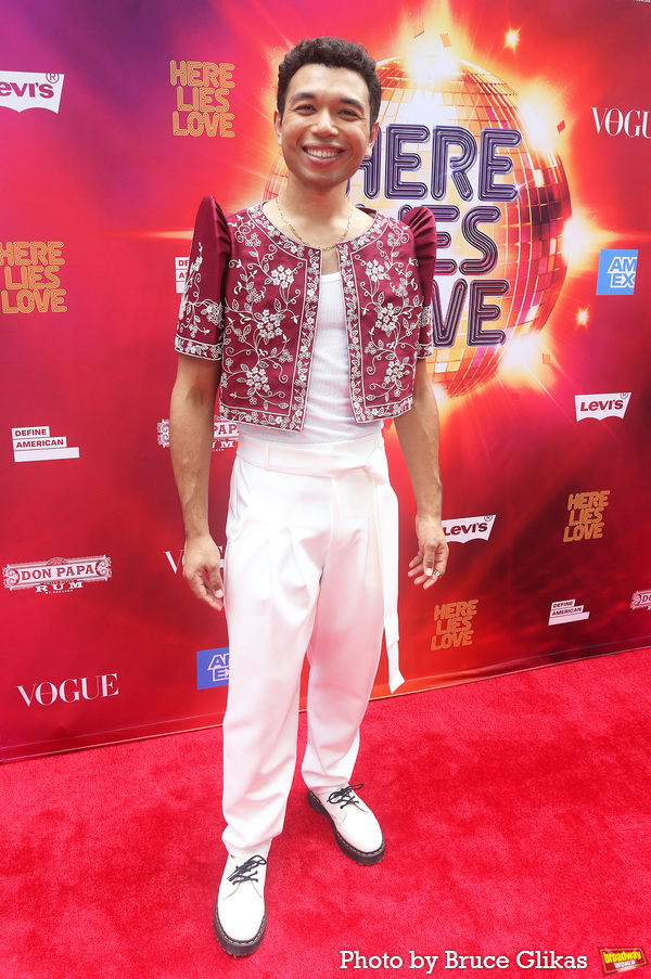 Photos: HERE LIES LOVE Cast and Creative Team Walk the Red Carpet on Opening Night Image
