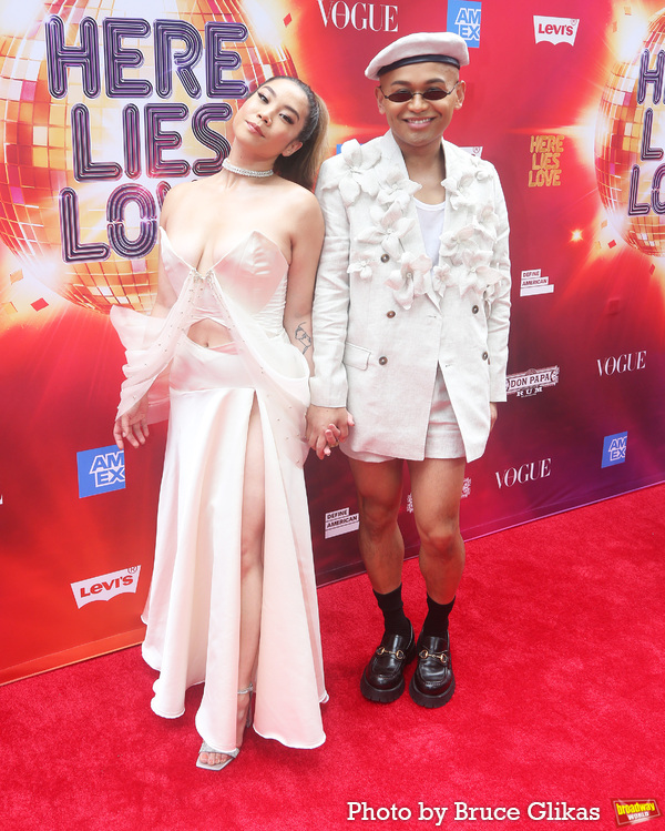 Photos: HERE LIES LOVE Cast and Creative Team Walk the Red Carpet on Opening Night Image