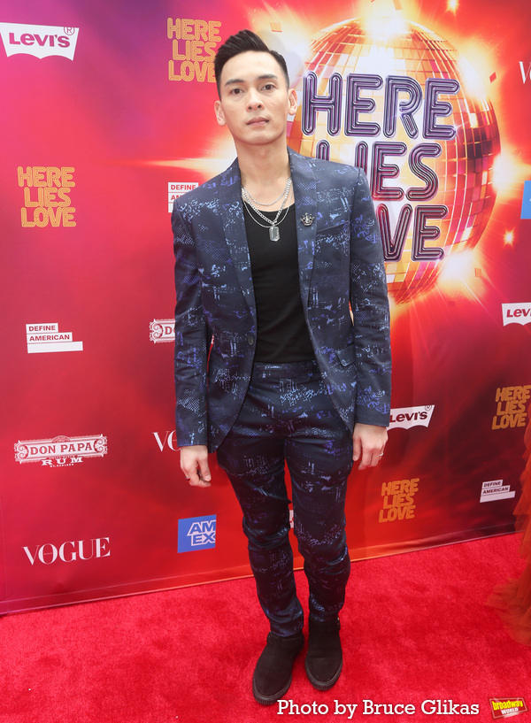 Photos: HERE LIES LOVE Cast and Creative Team Walk the Red Carpet on Opening Night Image