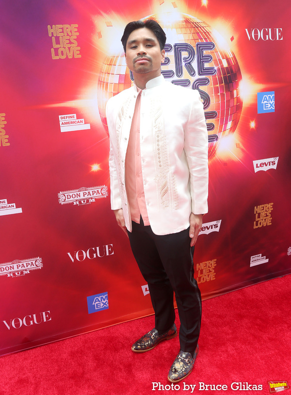 Photos: HERE LIES LOVE Cast and Creative Team Walk the Red Carpet on Opening Night Image