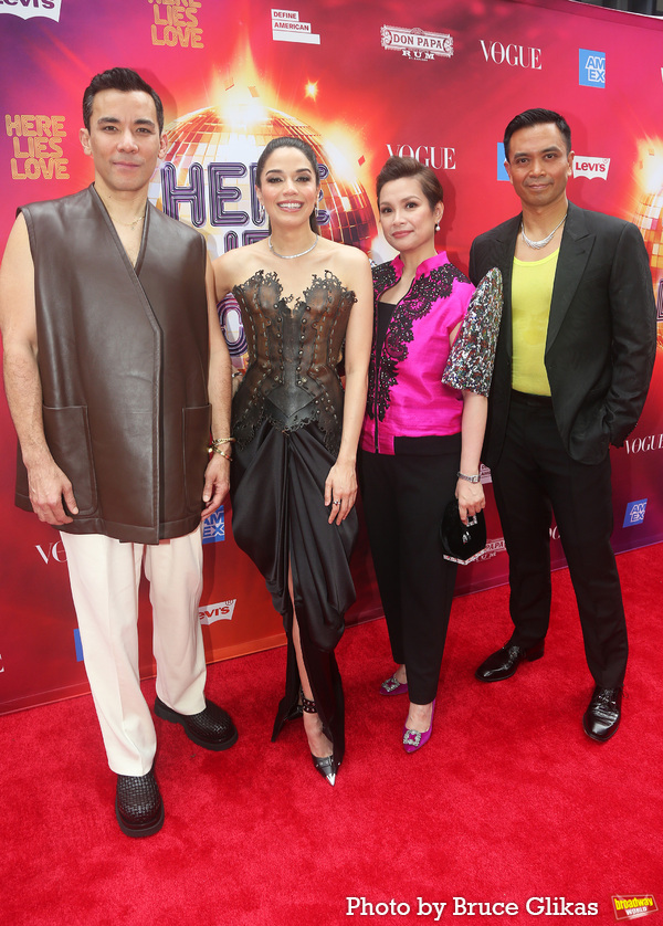 Photos: HERE LIES LOVE Cast and Creative Team Walk the Red Carpet on Opening Night Image