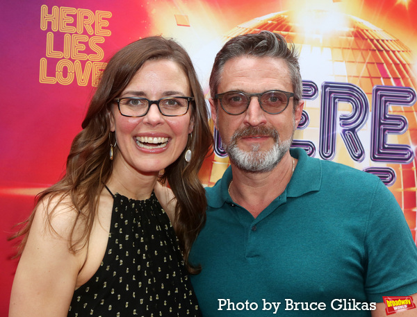 Photos: Stars Walk the Red Carpet on HERE LIES LOVE Opening Night Image