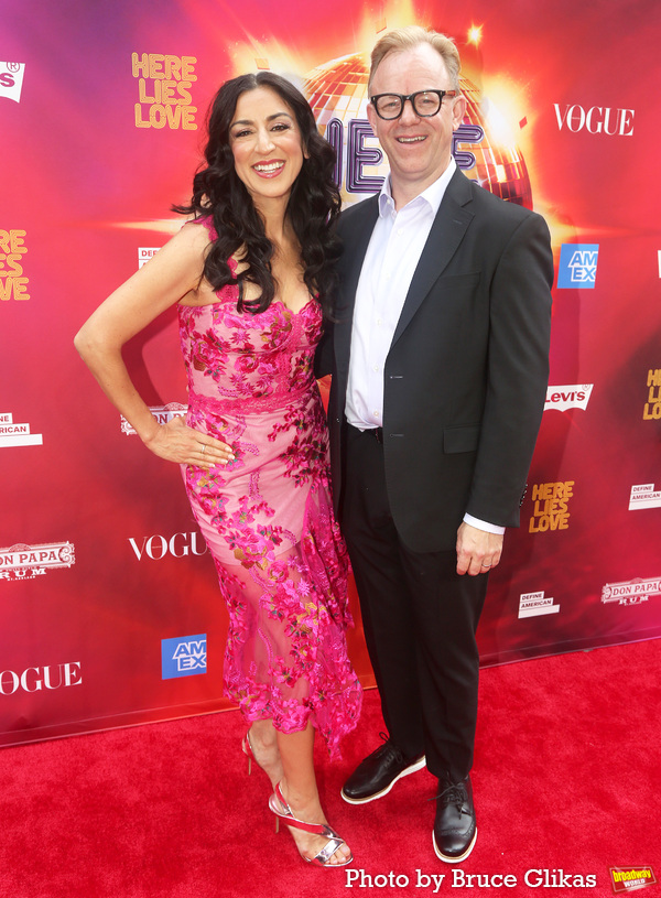 Photos: Stars Walk the Red Carpet on HERE LIES LOVE Opening Night Image