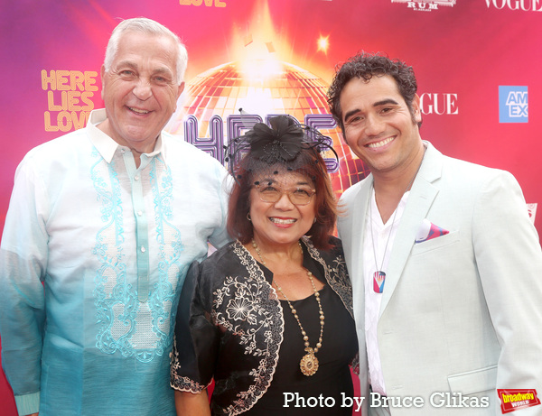Photos: Stars Walk the Red Carpet on HERE LIES LOVE Opening Night Image