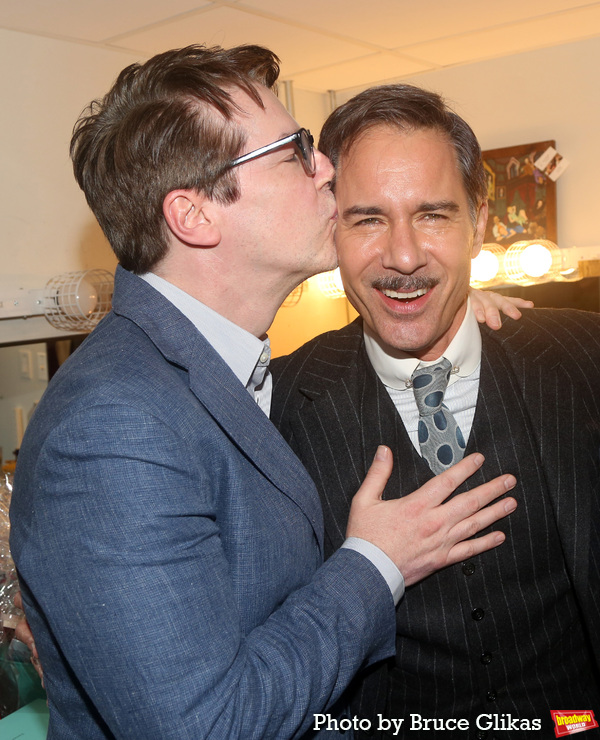 Photos: It's a Will & Grace Reunion Backstage at THE COTTAGE Image