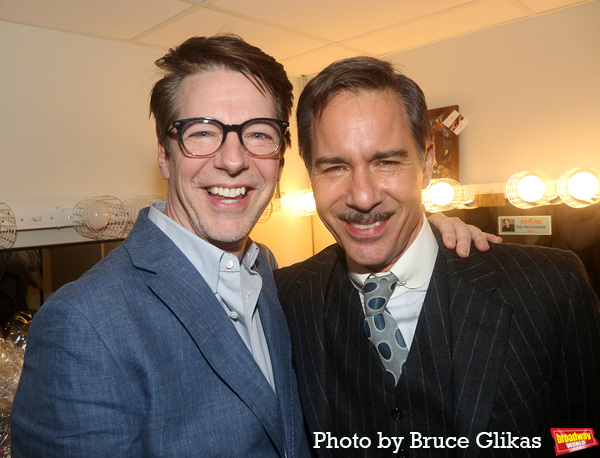 Photos: It's a Will & Grace Reunion Backstage at THE COTTAGE Image