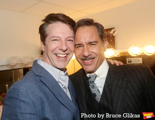 Photos: It's a Will & Grace Reunion Backstage at THE COTTAGE Image