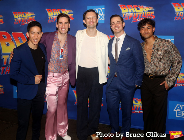 Photos: The Cast of BACK TO THE FUTURE Walks The Red Carpet For Their Gala Performance Image