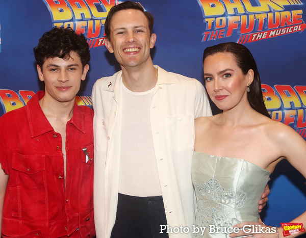 Photos: The Cast of BACK TO THE FUTURE Walks The Red Carpet For Their Gala Performance Image