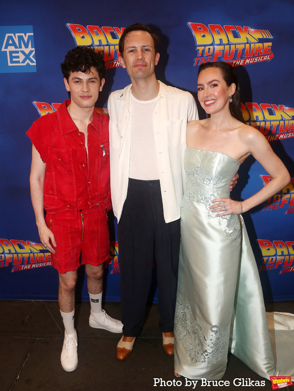 Photos: The Cast of BACK TO THE FUTURE Walks The Red Carpet For Their Gala Performance Image
