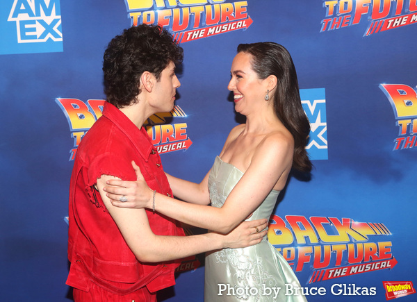 Photos: The Cast of BACK TO THE FUTURE Walks The Red Carpet For Their Gala Performance Image