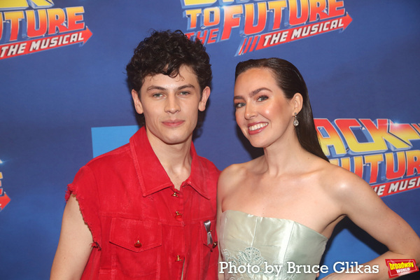 Photos: The Cast of BACK TO THE FUTURE Walks The Red Carpet For Their Gala Performance Image