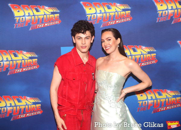 Photos: The Cast of BACK TO THE FUTURE Walks The Red Carpet For Their Gala Performance Image