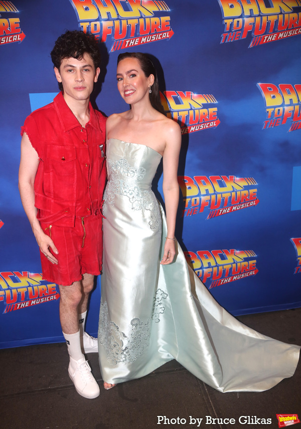 Photos: The Cast of BACK TO THE FUTURE Walks The Red Carpet For Their Gala Performance Image