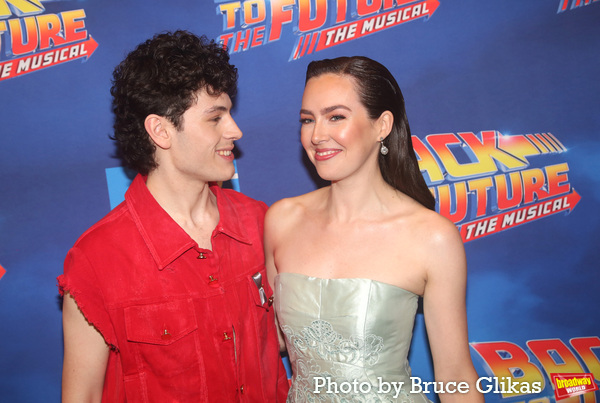 Photos: The Cast of BACK TO THE FUTURE Walks The Red Carpet For Their Gala Performance Image