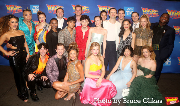 Photos: The Cast of BACK TO THE FUTURE Walks The Red Carpet For Their Gala Performance Image