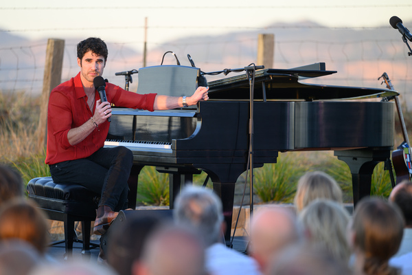 Photos: Darren Criss Takes the Stage at Broadway and Vine 