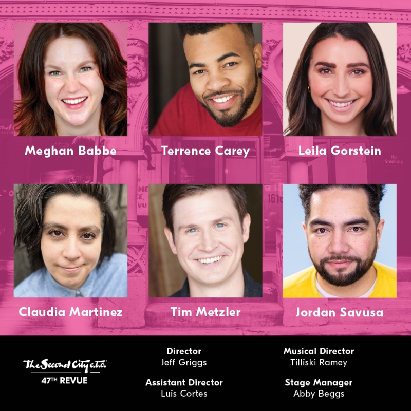 The Second City Reveals Cast for E.T.C.'S 47TH REVUE Image