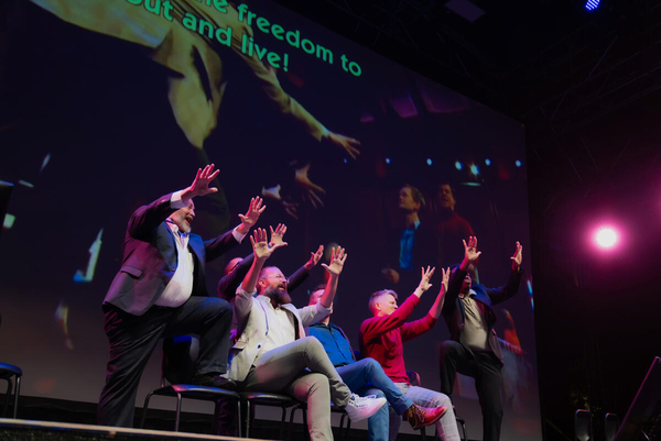 Photos: Inside Deaf Broadway's Performance of COMPANY Image