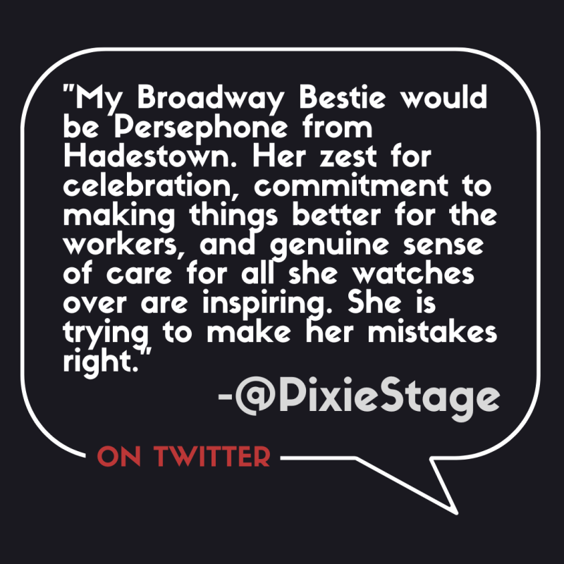 BWW Prompts: Who is Your Broadway Bestie? 