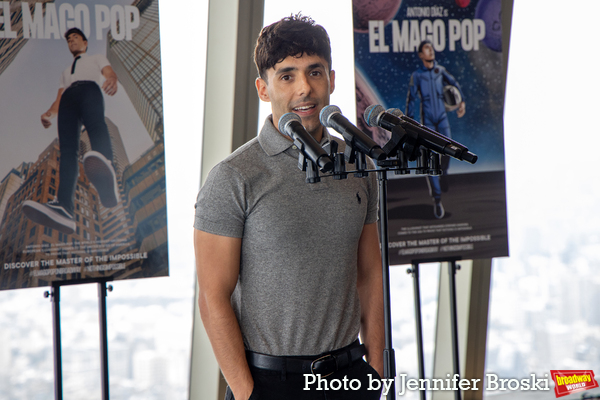 Photos: Antonio Díaz, El Mago Pop, Meets the Press Image