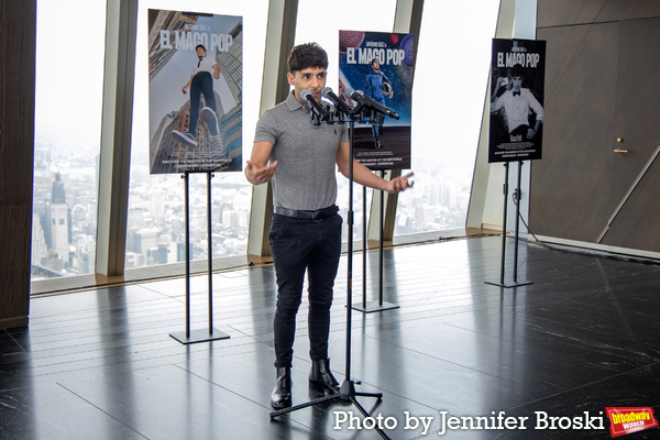 Photos: Antonio Díaz, El Mago Pop, Meets the Press Image