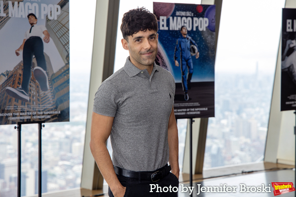 Photos: Antonio Díaz, El Mago Pop, Meets the Press Image