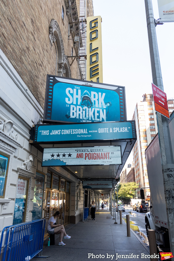 Up on the Marquee: THE SHARK IS BROKEN Image