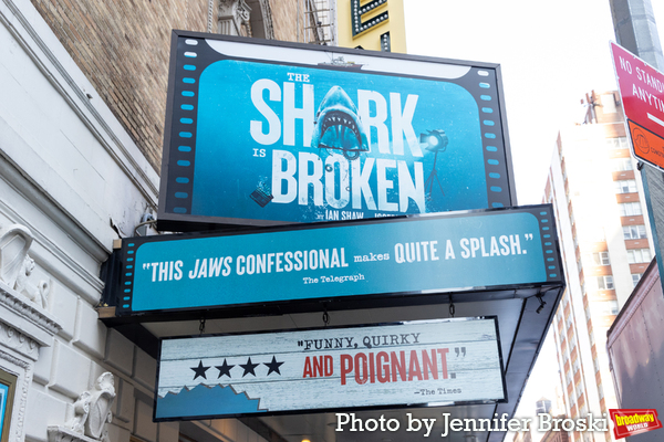 Up on the Marquee: THE SHARK IS BROKEN Image