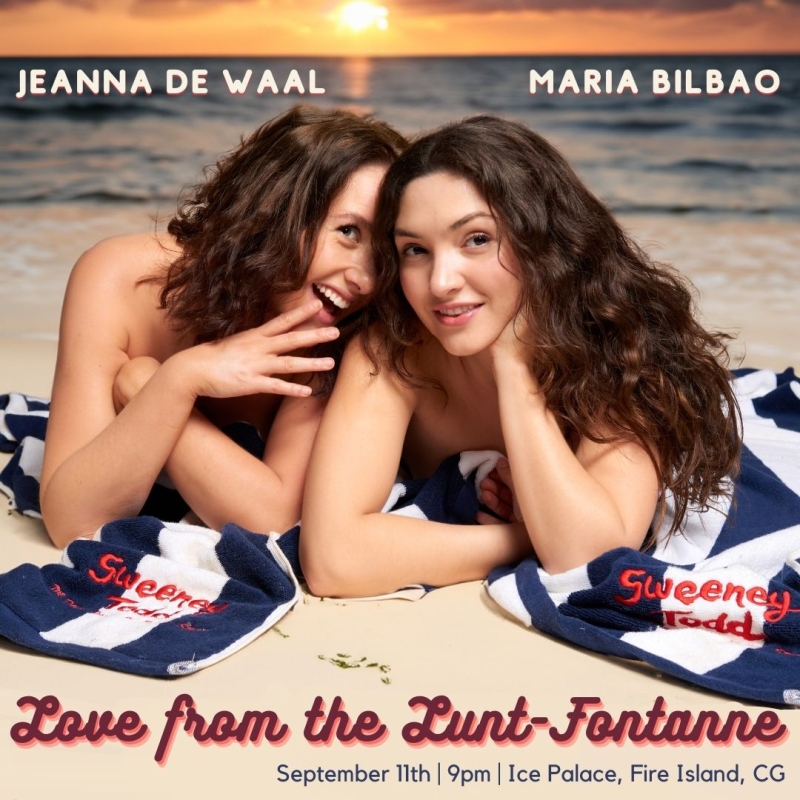 Jeanna de Waal and Maria Bilbao Will Play LOVE FROM THE LUNT-FONTANNE at Ice Palace  Image