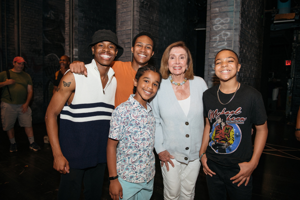 Photos: Nancy Pelosi Visits MJ THE MUSICAL on Broadway Image