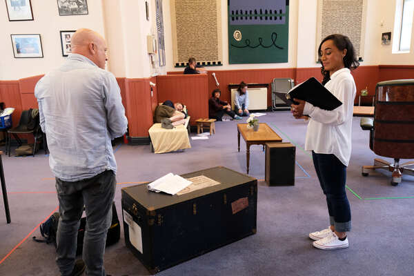 Photos: Inside Rehearsal For Alan Ayckbourn's CONSTANT COMPANIONS Image