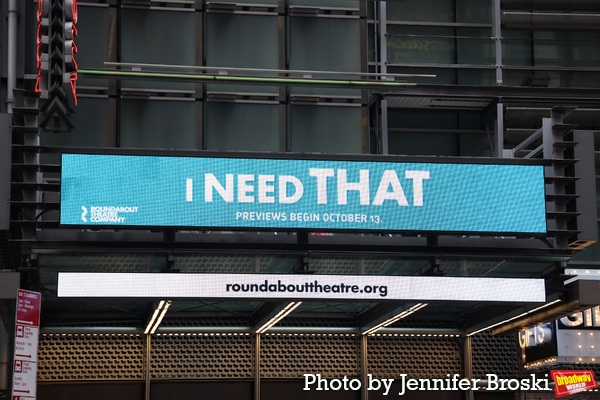 Up on the Marquee: I NEED THAT Image