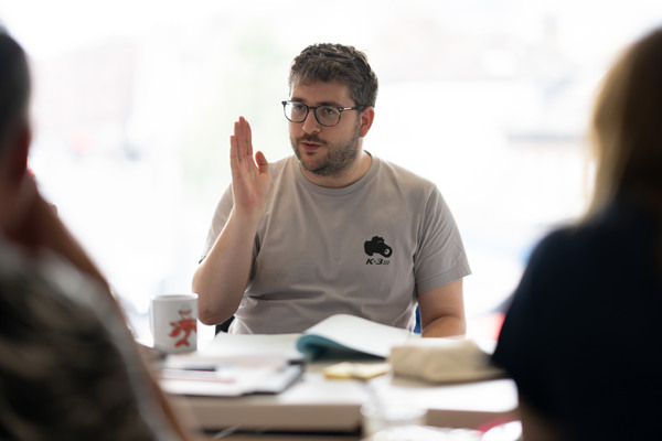 Photos: Inside Rehearsal For THAT FACE at the Orange Tree Theatre Image