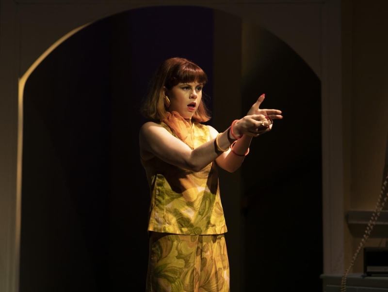 Olivia Lee Brown as Babe in Crimes of the Heart. Photo by Maria Vartanova.