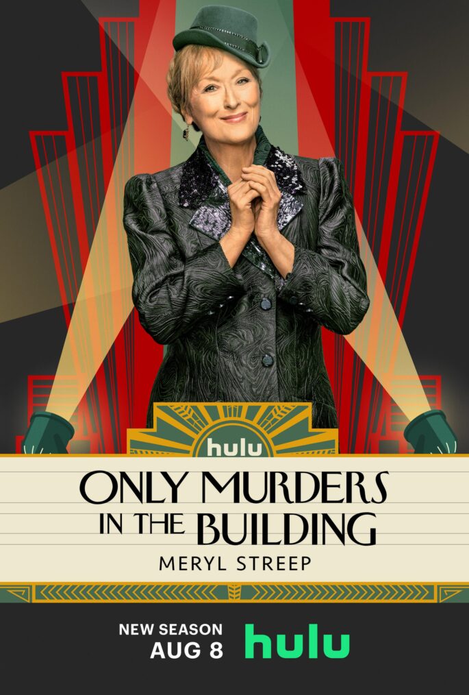 Music Review: Meryl Streep Delivers… Again! This Time on ONLY MURDERS IN THE BUILDING Singing LOOK FOR THE LIGHT 